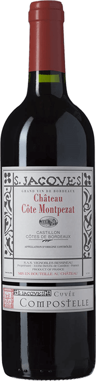 Château Cote Montpezat Cuvée Compostelle 2016 - Castillon-Côtes de Bordeaux
