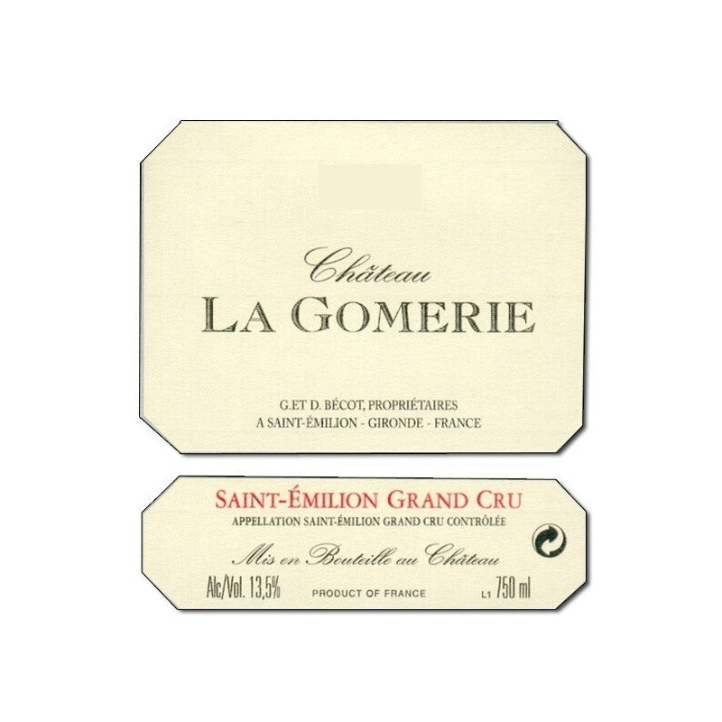 Château La Gomerie 2016 - Saint-Emilion Grand Cru