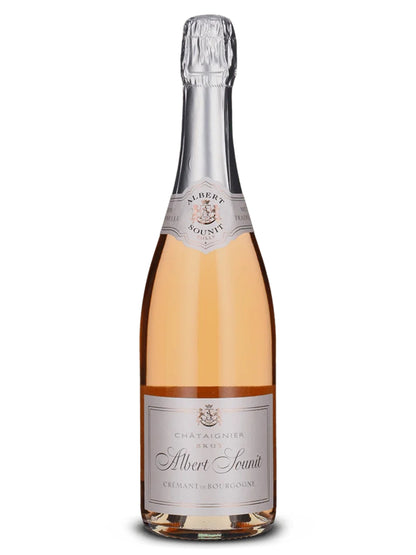 Albert Sounit - Cremant de Bourgogne Chataignier Rosé brut NV