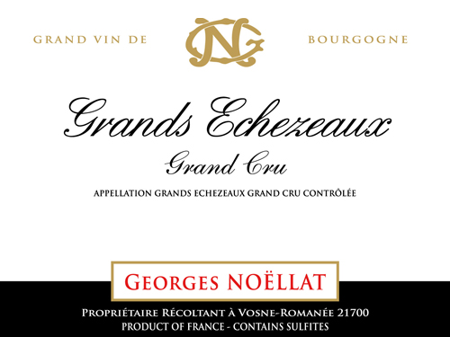 Georges Noellat Aux Boudots 2015 - Grands Echezeaux