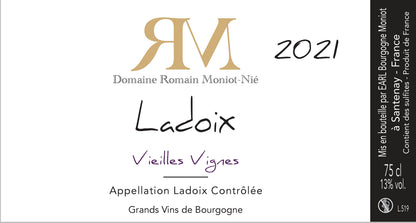 Domaine Moniot-Nié - Ladoix "Vieilles Vignes" 2021