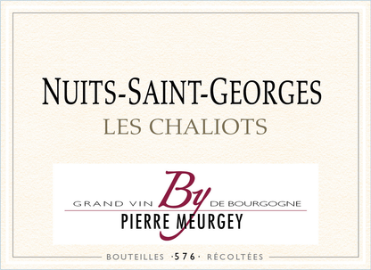 Pierre Meurgey – Nuits-Saint-Georges „Les Chaliots“ 2021