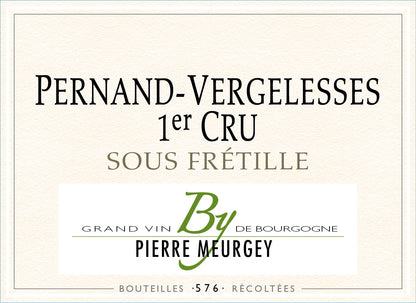 Pierre Meurgey - Pernand-Vergelesses 1er Cru „Sous Frétille“ 2017