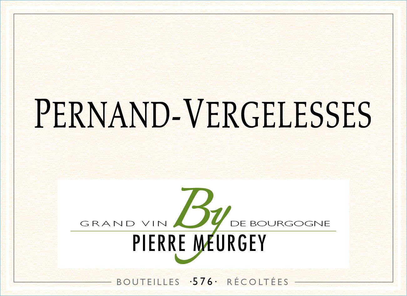 Pierre Meurgey - Pernand-Vergelesses 2020
