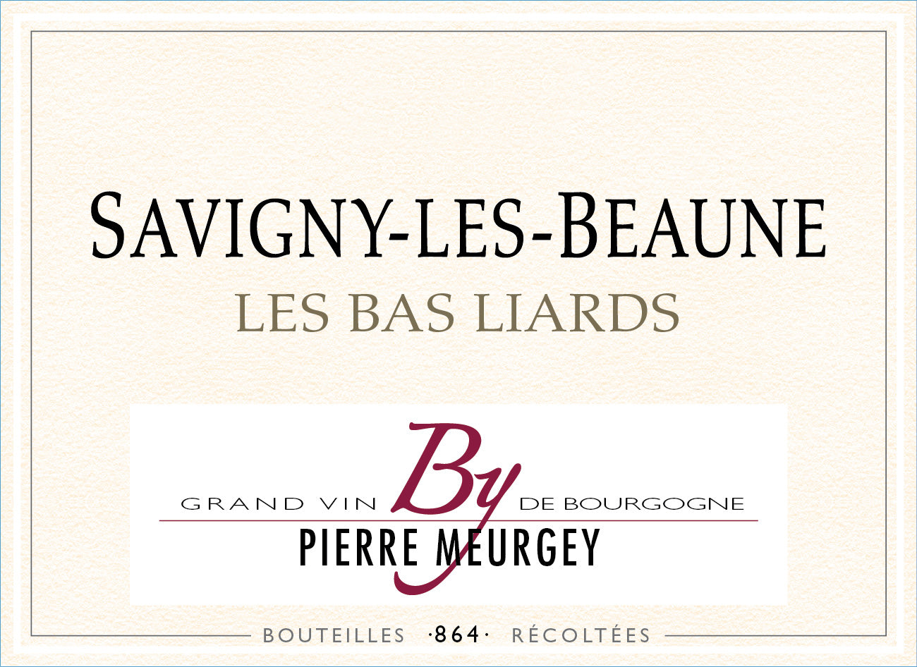 Pierre Meurgey - Savigny-les-Beaune "Les Bas Liards" 2021
